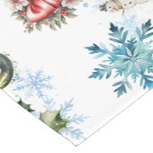 kerstWaterverf Korte Tafelloper (Hoek)