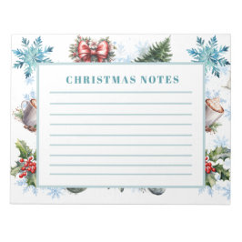 kerstWaterverf Notitieblok