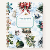 kerstWaterverf Notitieboek (Voorkant)