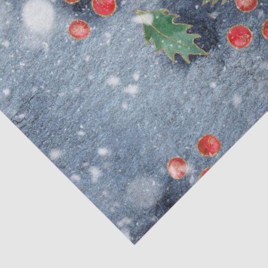 kerstWaterverf Papier II Design 6 (Detail)