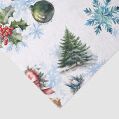 kerstWaterverf Tissuepapier (Detail)