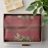Kerstweefpapier met kransontwerp tissuepapier (Geschenk)