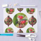 Kerstweefselpapier met Kolibrie Tissuepapier (Craft)