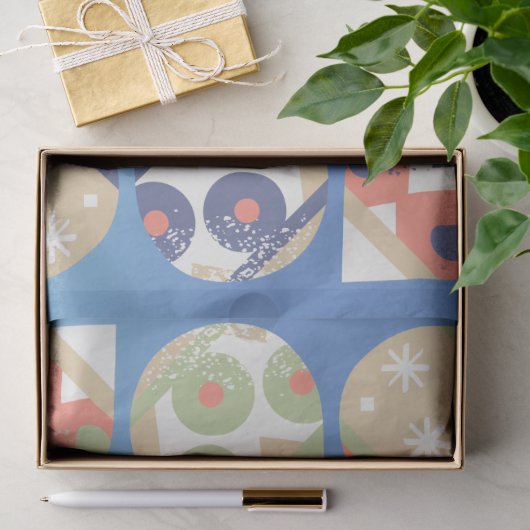 Kerstweefselpapier Oversized Krachtige Siervoorwe Tissuepapier (Geschenk)