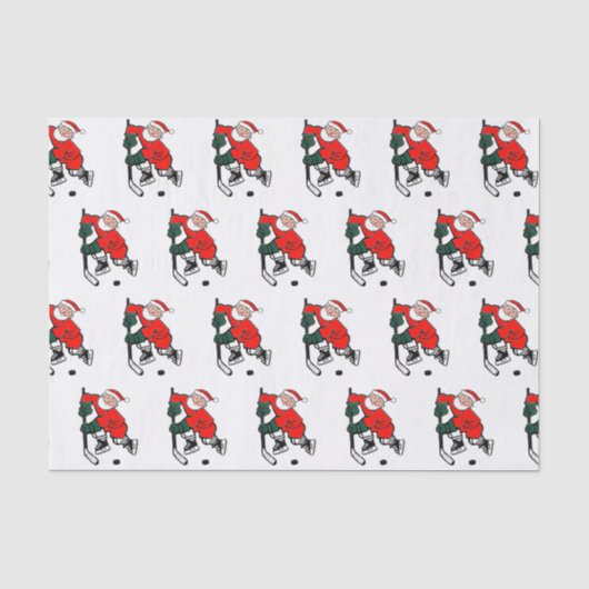 Kerstweefselpapier voor hockey tissuepapier (Voorkant)