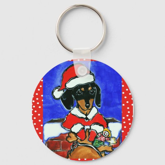 Kerstweener Sleutelhanger (Voorkant)