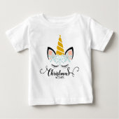 Kerstwens baby T-Shirt (Voorkant)