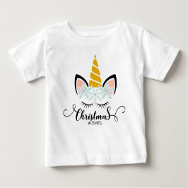 Kerstwens baby T-Shirt