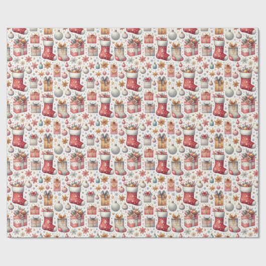 kerstwens cadeaupapier (Vlak)