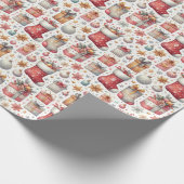 kerstwens cadeaupapier (Hoek)