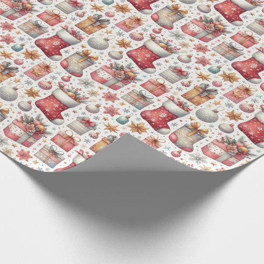 kerstwens cadeaupapier (Hoek)