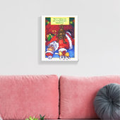 kerstwens canvas afdruk (Insitu (Woonkamer))