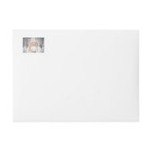 kerstwens | Faux Roos Gold met foto (Voorkant)