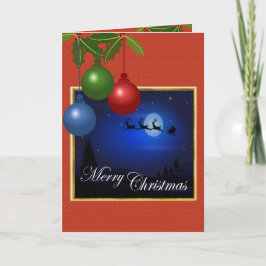 kerstwens feestdagen kaart