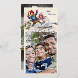 kerstwens feestdagenkaart