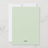 kerstwens feestdagenkaart (Achterkant)