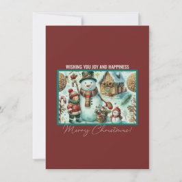 kerstwens feestdagenkaart