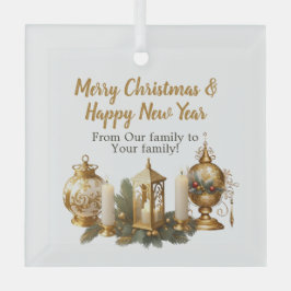  kerstwens glas ornament