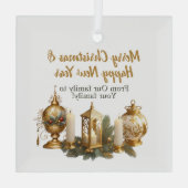  kerstwens glas ornament (Achterkant)