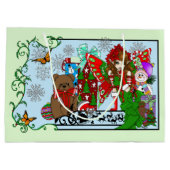 kerstwens groot cadeauzakje (Achterkant)