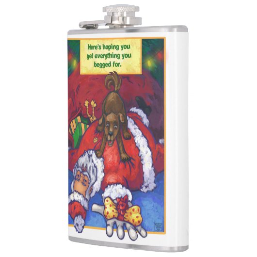 kerstwens heupfles (Links)