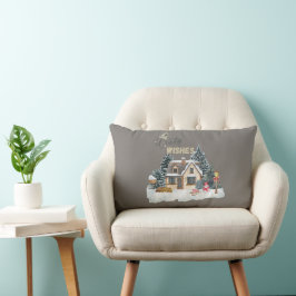 Kerstwens Kerstcadeau voor huisdecoratiekussen Kussen