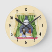 Kerstwens Kind- en Keukenbonnen Ronde Klok (Voorkant)