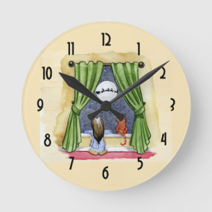 Kerstwens Kind- en Keukenbonnen Ronde Klok