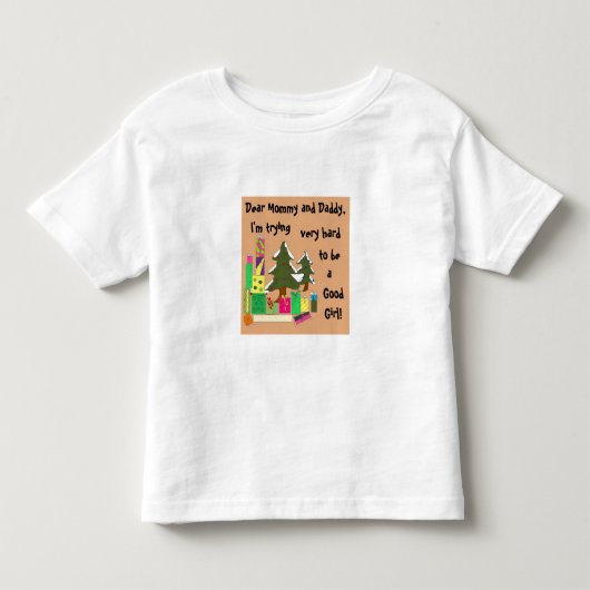 kerstwens kinder shirts (Voorkant)