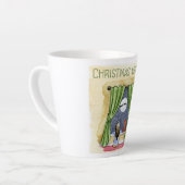 Kerstwens Kute Child & Kitty Cat Xmas Latte Mok (Linkerhoek)