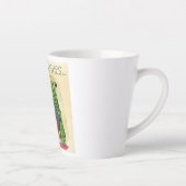 Kerstwens Kute Child & Kitty Cat Xmas Latte Mok (Rechts)