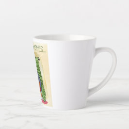 Kerstwens Kute Child & Kitty Cat Xmas Latte Mok