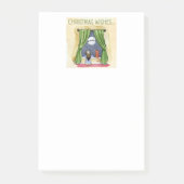 Kerstwens Kute Child & Kitty Cat Xmas Post-it® Notes (Voorkant)
