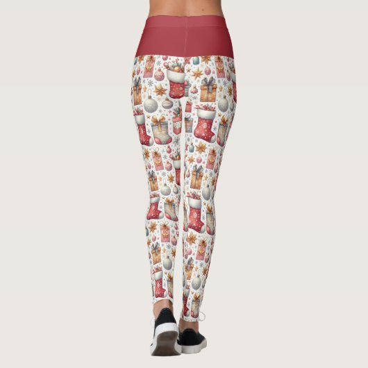 kerstwens leggings (Achterkant)