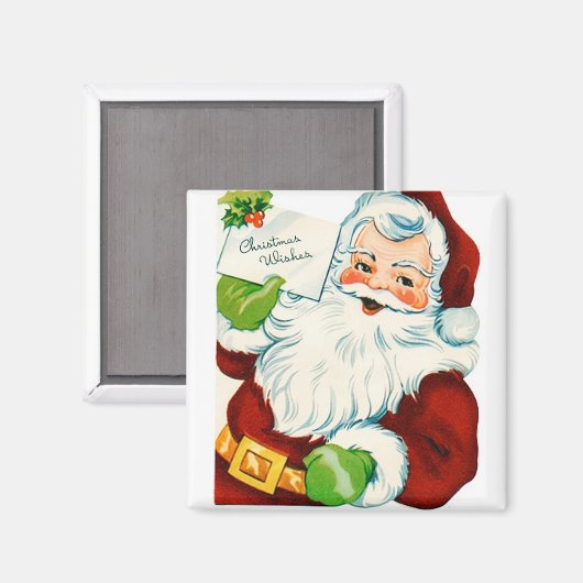 Kerstwens  Magnet voor kerstfeest (Voorkant / Achterkant)