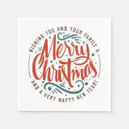 Kerstwens Napkins Servet