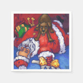 kerstwens servetten (Voorkant)