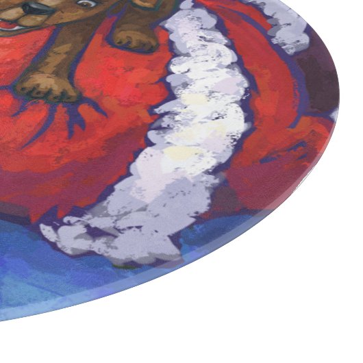 kerstwens snijplank (Hoek)