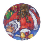 kerstwens snijplank (Voorkant)