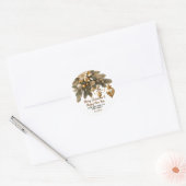 kerstwens sticker (Envelop)