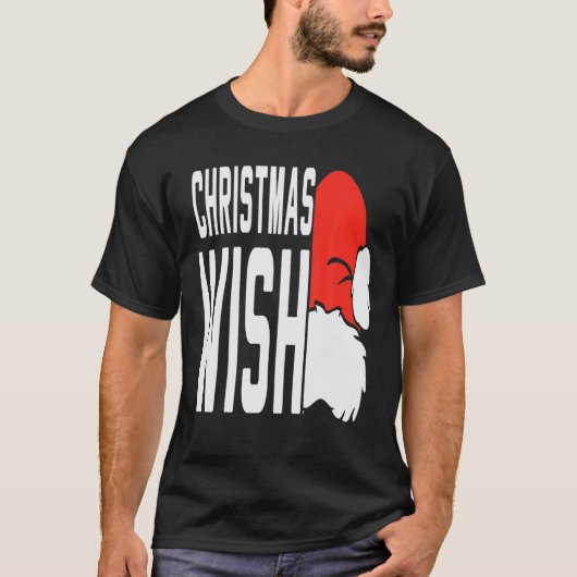 kerstwens t-shirt (Voorkant)