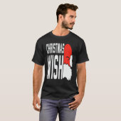 kerstwens t-shirt (Voorkant volledig)