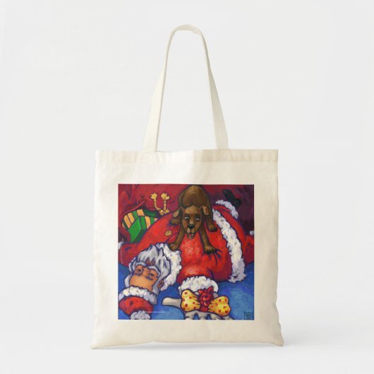 kerstwens tote bag (Voorkant)