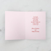 Kerstwens voor een speciale neef feestdagen kaart (Binnen)