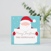 kerstwens voor kerstmis met kerstmis (Staand voorkant)