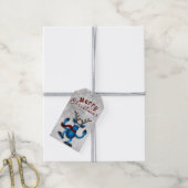 Kerstwens voor vrouw cadeaulabel (Met Touw)