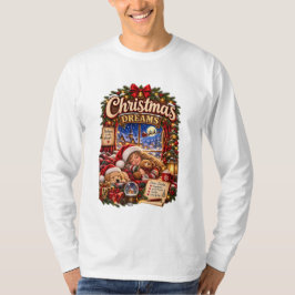 Kerstwensdromen – Vintage Kerstsfeer en Magie T-shirt