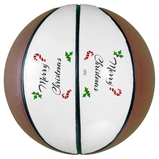 Kerstwensen Basketbal (Verticaal)