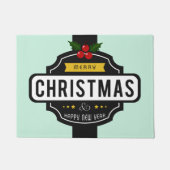 Kerstwensen deurmat (Voorkant)