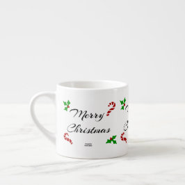 Kerstwensen Espresso Mok